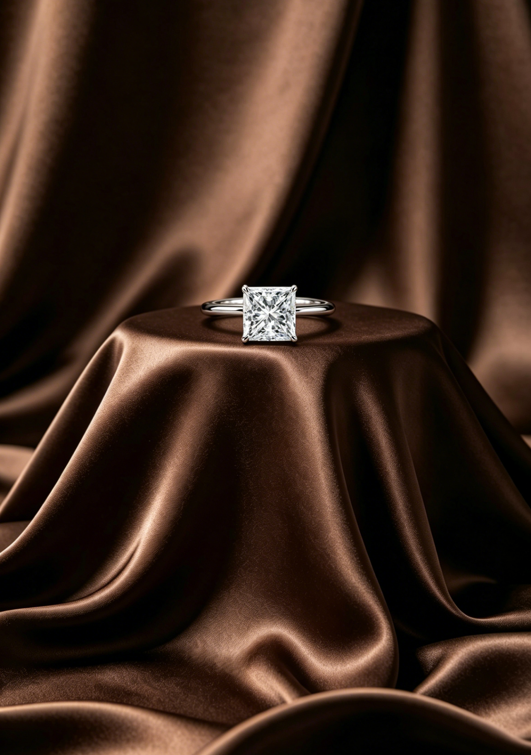 Princess diamond ring