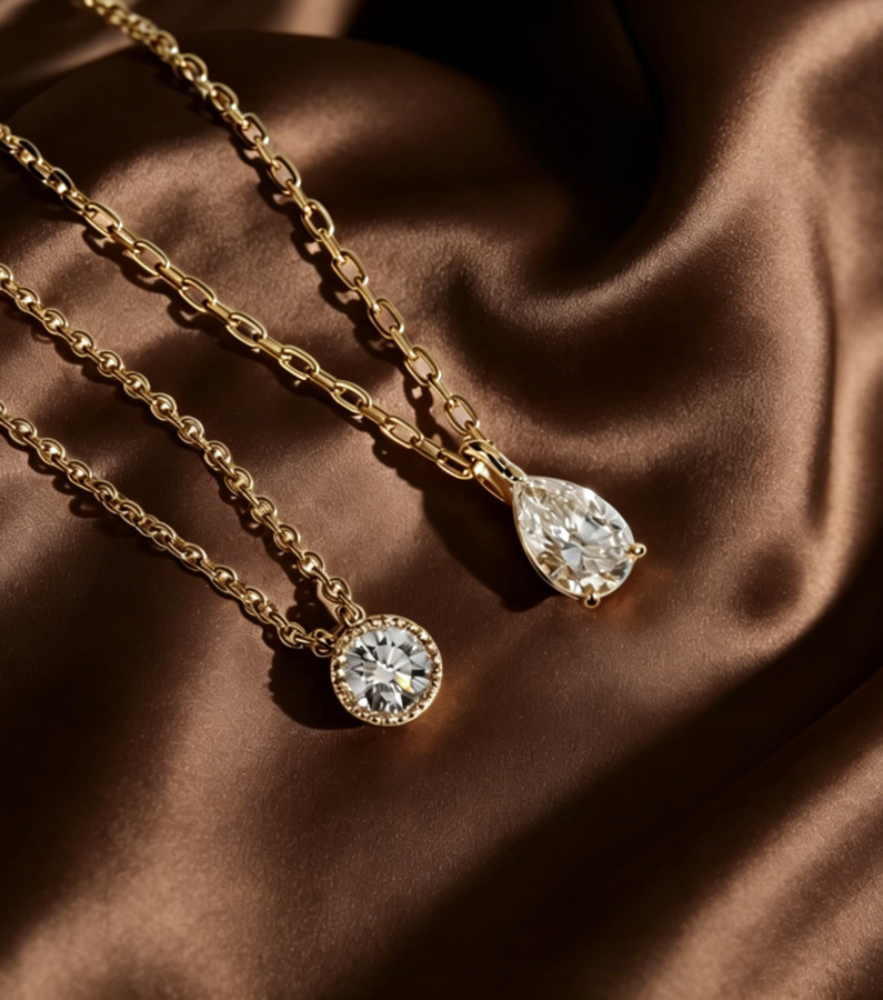 Lab Diamond Necklaces